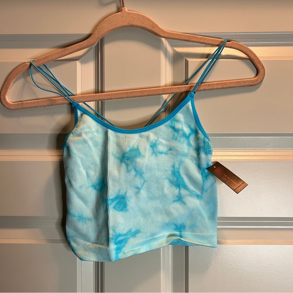 Tye dye crop top